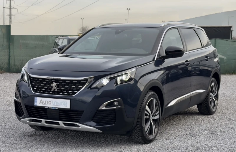 Peugeot 5008 1.6T 180кс.GТLine Aut.Cam360 Carplay Масаж Подгрев, снимка 3 - Автомобили и джипове - 53414538
