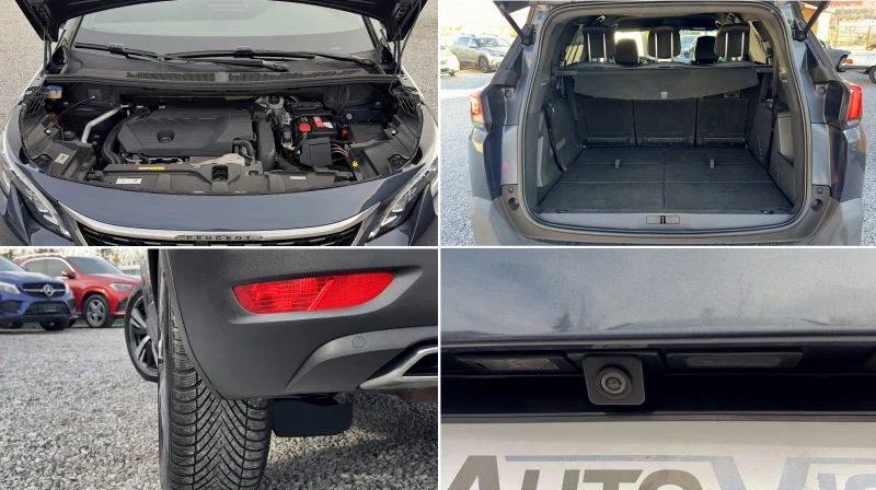 Peugeot 5008 1.6T 180кс.GТLine Aut.Cam360 Carplay Масаж Подгрев, снимка 17 - Автомобили и джипове - 53414538