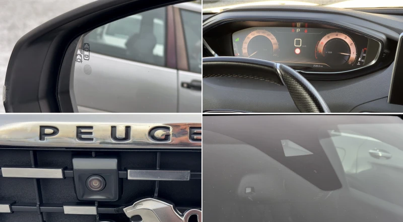 Peugeot 5008 1.6T 180кс.GТLine Aut.Cam360 Carplay Масаж Подгрев, снимка 13 - Автомобили и джипове - 53414538