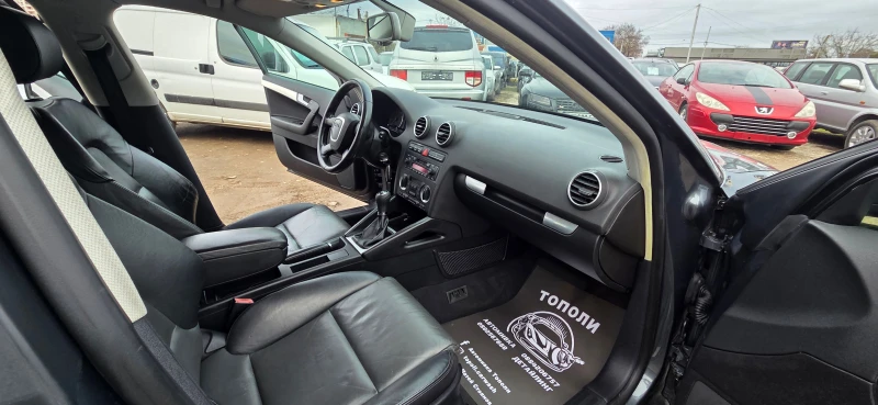 Audi A3 2.0 FSI - КОЖА, снимка 8 - Автомобили и джипове - 53439878