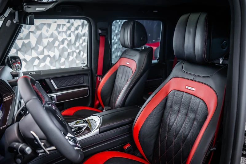 Mercedes-Benz G 63 AMG Edition1* Manufaktur* Magno* Night* Burmester* Лиз, снимка 12 - Автомобили и джипове - 52635992