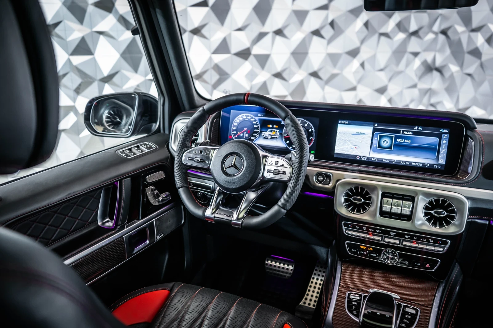 Mercedes-Benz G 63 AMG Edition1* Manufaktur* Magno* Night* Burmester* Лиз - изображение 10
