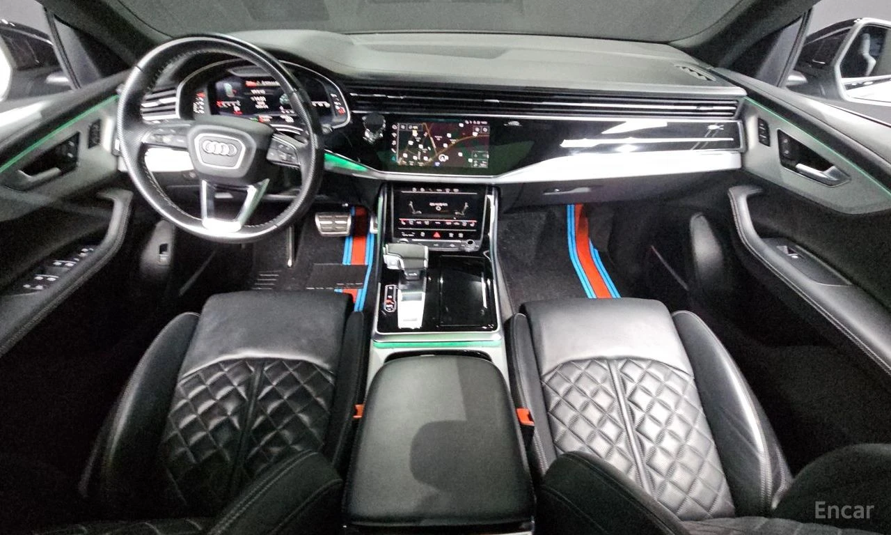 Audi Q8 55TFSI* MATRIX* S* LINE* ОБДУХВАНЕ* ДИСТРОНИК* , снимка 6 - Автомобили и джипове - 55008875