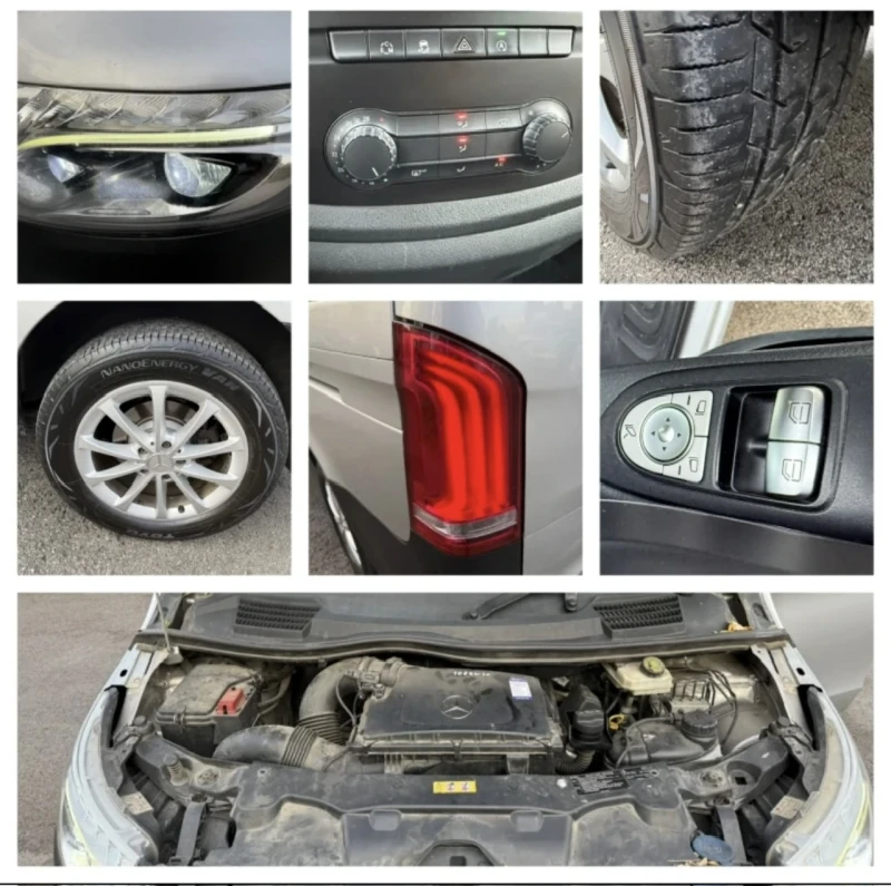 Mercedes-Benz Vito 119 CDI(190 кс)Automatic/Full Led/Tourer Long/EU6B, снимка 15 - Бусове и автобуси - 48788786