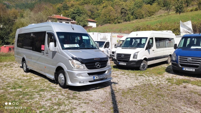 Mercedes-Benz Sprinter 518 2 КЛИМАТИКА, ПЕЧКА, АВТОМ.ВРАТА, снимка 8 - Бусове и автобуси - 51684794