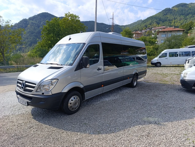 Mercedes-Benz Sprinter 518 2 КЛИМАТИКА, ПЕЧКА, АВТОМ.ВРАТА, снимка 2 - Бусове и автобуси - 51684794