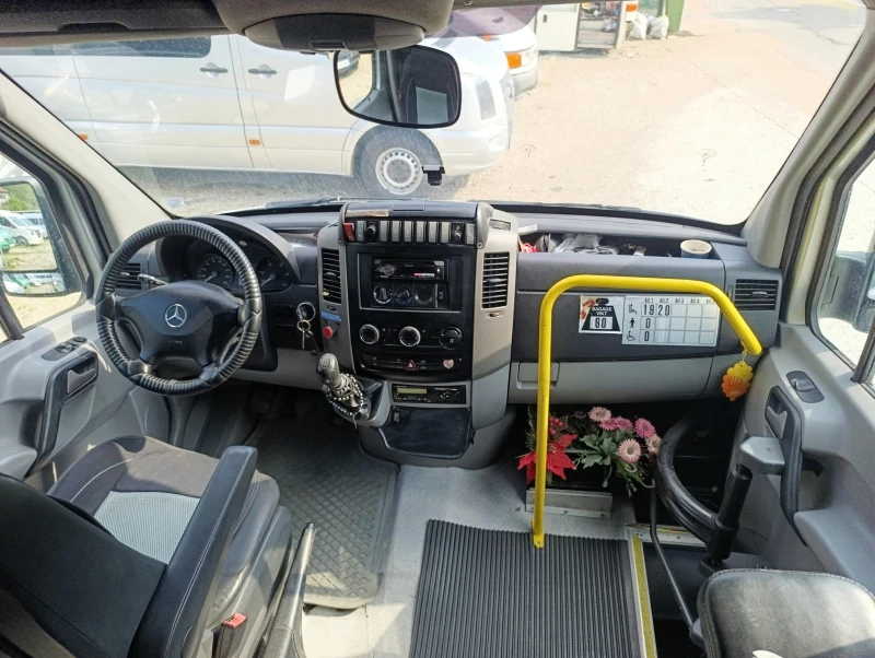 Mercedes-Benz Sprinter 518 2 КЛИМАТИКА, ПЕЧКА, АВТОМ.ВРАТА, снимка 7 - Бусове и автобуси - 51684794