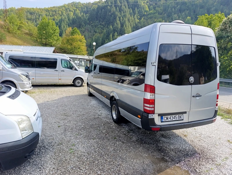 Mercedes-Benz Sprinter 518 2 КЛИМАТИКА, ПЕЧКА, АВТОМ.ВРАТА, снимка 3 - Бусове и автобуси - 51684794