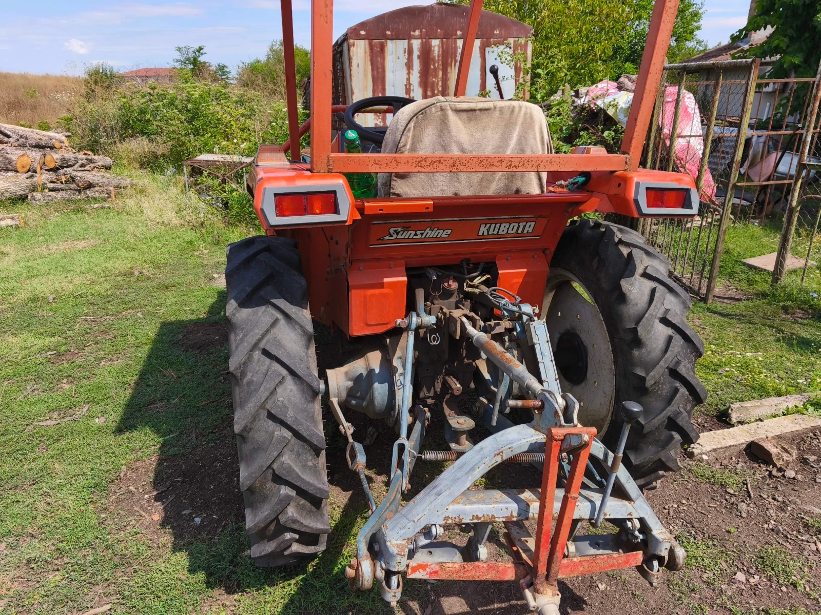 Трактор Kubota Sunshine ZL1-185, снимка 3 - Селскостопанска техника - 55852345