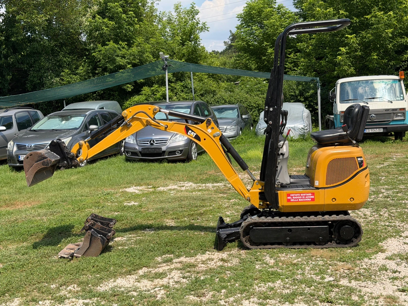 Багер Caterpillar 300.9 D EXCAVATOR, снимка 2 - Индустриална техника - 54793634