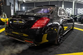 Mercedes-Benz S 63 AMG LONG DESIGNO ПАНО BURM 3XTV ЛИЗИНГ 100%, снимка 9
