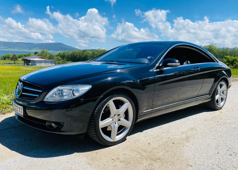 Mercedes-Benz CL 500 V8 5.5, НОВ ВНОС, 103 000 км, снимка 1 - Автомобили и джипове - 42882405