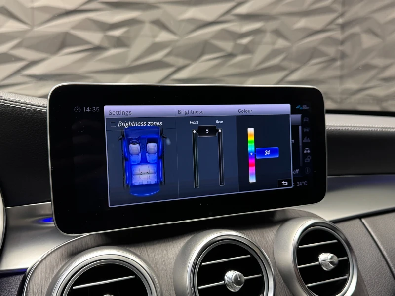 Mercedes-Benz C 220 4Matic AMG Burmester* 360* Подгрев, снимка 7 - Автомобили и джипове - 49644434