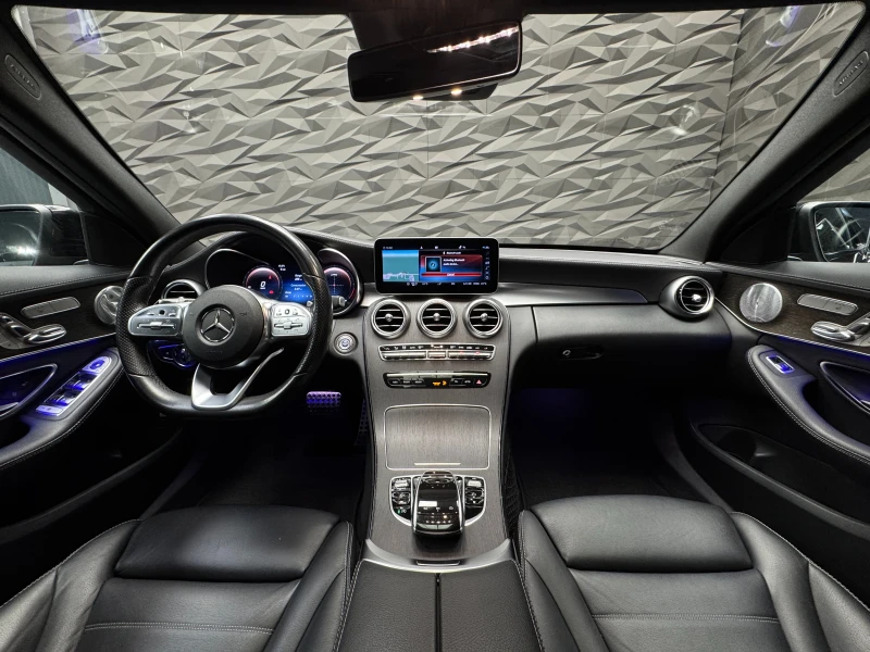 Mercedes-Benz C 220 4Matic AMG Burmester* 360* Подгрев, снимка 5 - Автомобили и джипове - 49644434
