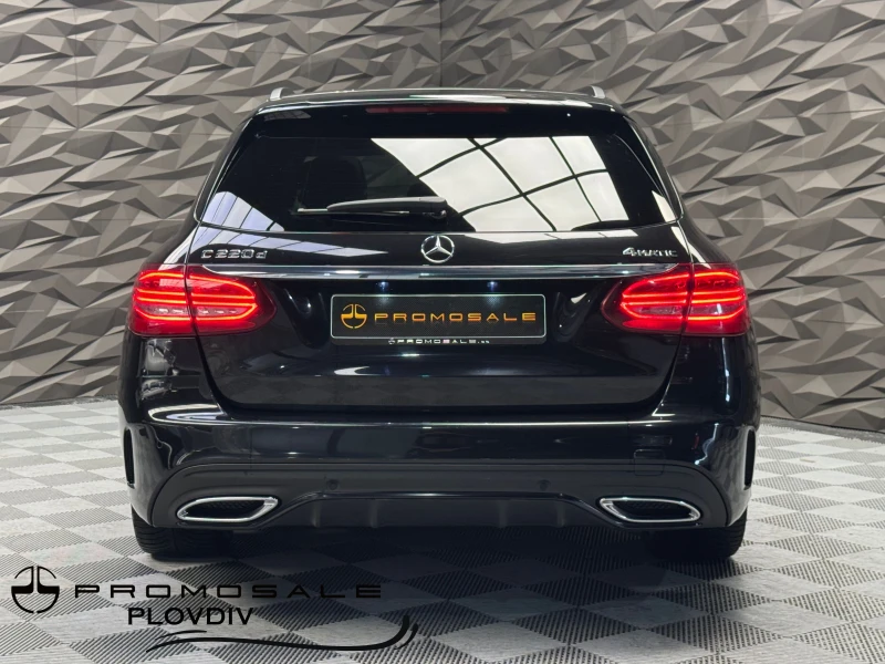Mercedes-Benz C 220 4Matic AMG Burmester* 360* Подгрев, снимка 4 - Автомобили и джипове - 49644434