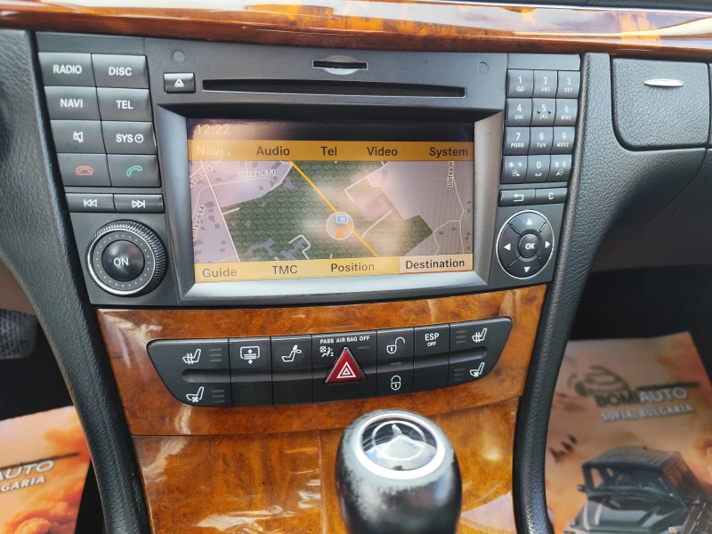 Mercedes-Benz E 320 CDi* EVO-4 MATIC* АВТОМАТИК* XENON* NAVI* КОЖА* , снимка 9 - Автомобили и джипове - 53521410