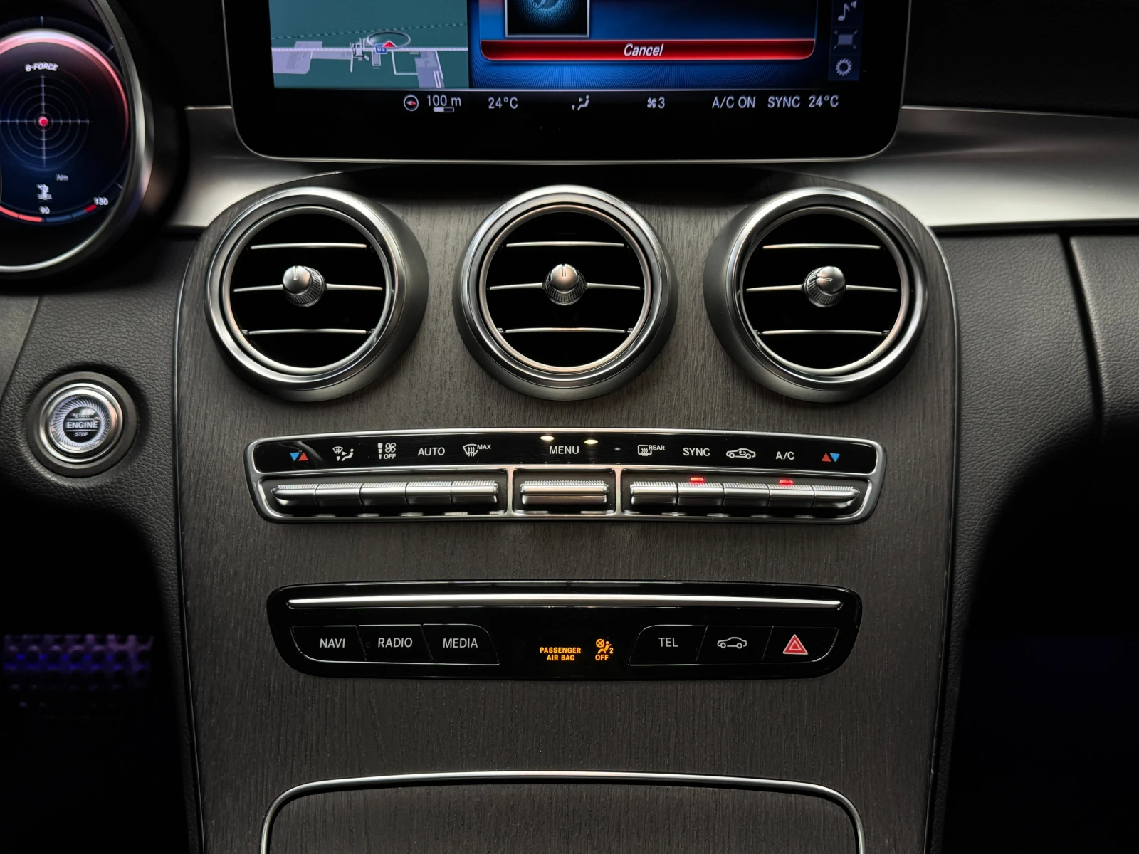 Mercedes-Benz C 220 4Matic AMG Burmester* 360*  | Mobile.bg   13