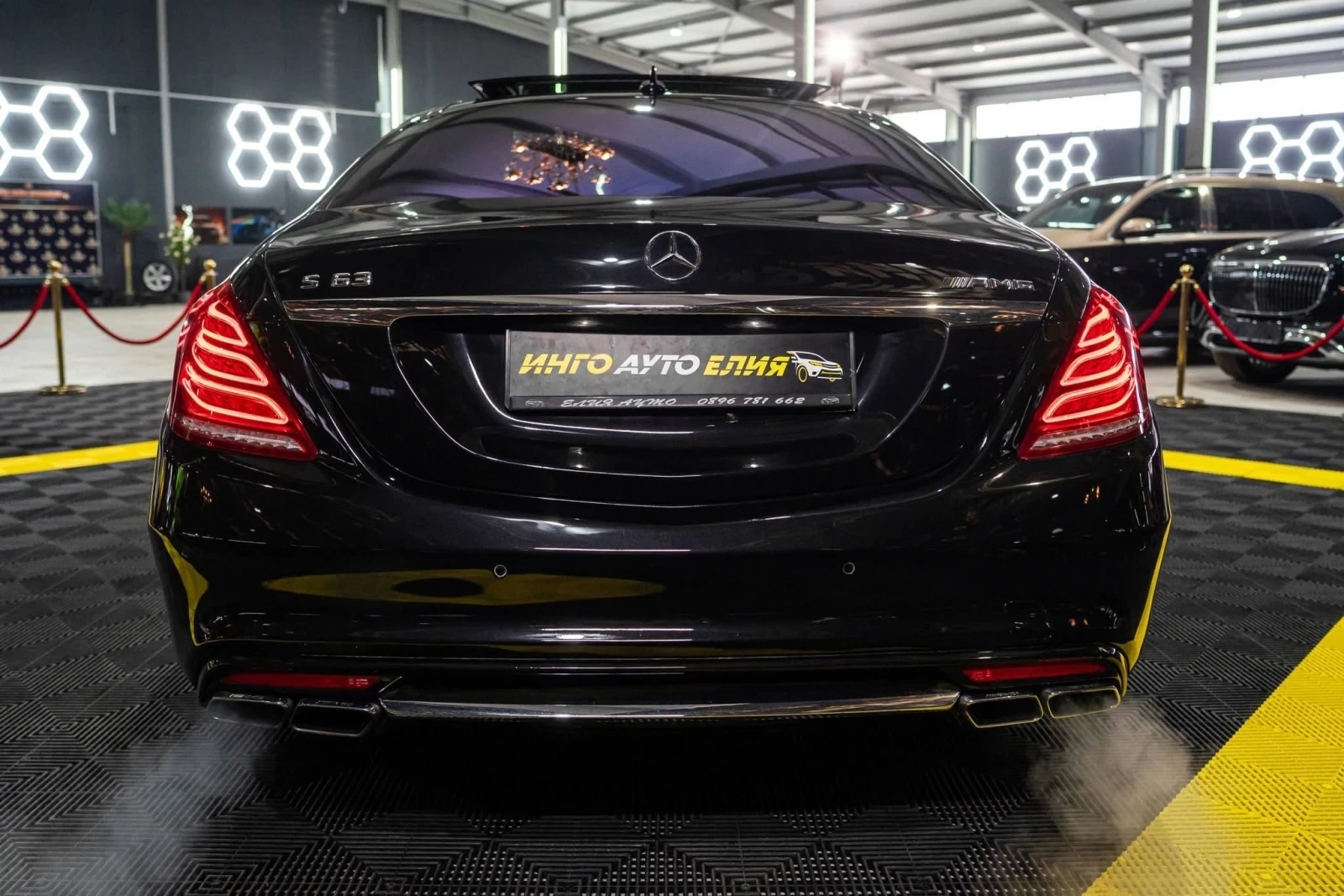 Mercedes-Benz S 63 AMG LONG DESIGNO ���� BURM 3XTV ������ 100% | Mobile.bg � ����������� 8