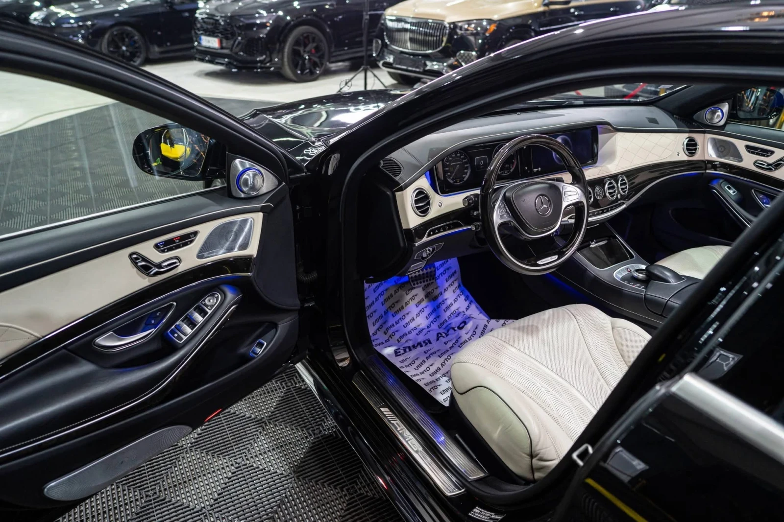 Mercedes-Benz S 63 AMG LONG DESIGNO ���� BURM 3XTV ������ 100% | Mobile.bg � ����������� 10