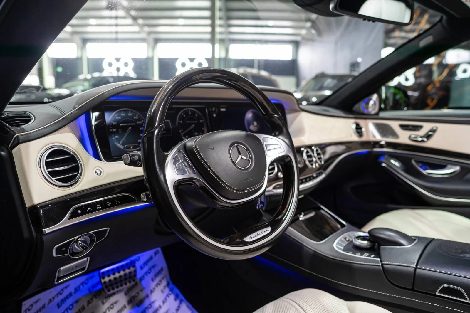 Mercedes-Benz S 63 AMG LONG DESIGNO ���� BURM 3XTV ������ 100% | Mobile.bg � ����������� 11