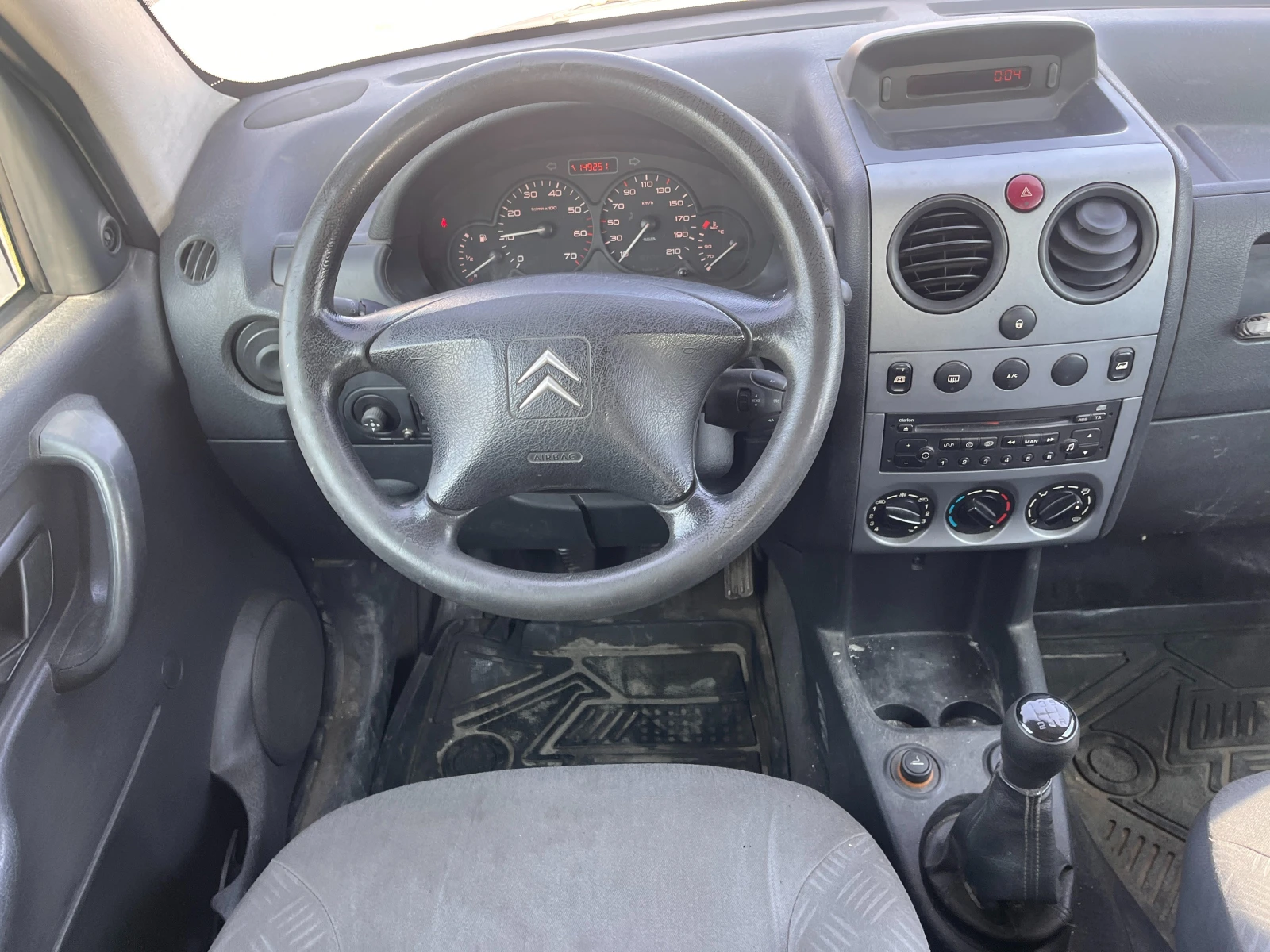 Citroen Berlingo 1.9D + KЛИМАТИК, снимка 7 - Автомобили и джипове - 53751887