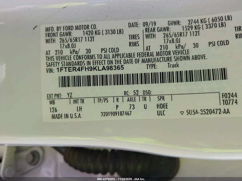 Ford Ranger 2.3l Xlt, снимка 9 - Автомобили и джипове - 53918960