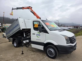 VW Crafter ДО3 5т.САМОСВАЛ С КРАН 2750кг.7, 10м.ДЪЛ КЛИМАТИК, снимка 2