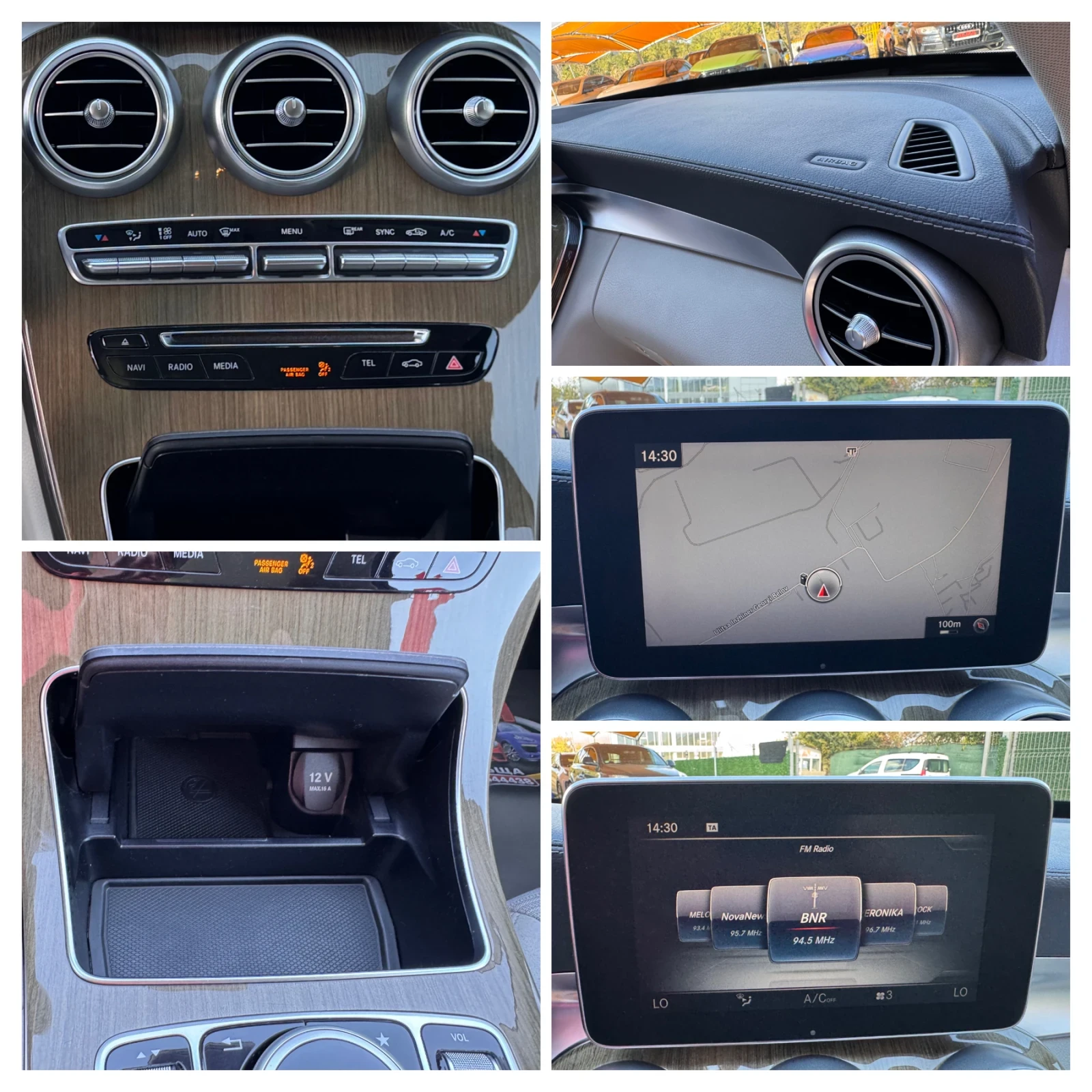 Mercedes-Benz C 250 2.2d/AMG/4x4/9G/����+ 360 ������+ ���������/����// | Mobile.bg � ����������� 15