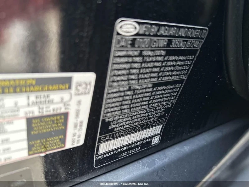 Land Rover Range rover 3.0L I-6 DI, DOHC, VVT, TURBO, 355HP All Wheel, снимка 9 - Автомобили и джипове - 53342752