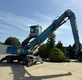 Багер Fuchs MHL 340 * НОВ ВНОС* ГЕНЕРАТОР ЗА МАГНИТ, снимка 5