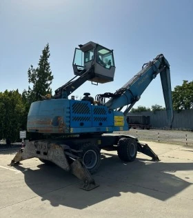 Багер Fuchs MHL 340 * НОВ ВНОС* ГЕНЕРАТОР ЗА МАГНИТ, снимка 4