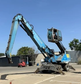 Багер Fuchs MHL 340 * НОВ ВНОС* ГЕНЕРАТОР ЗА МАГНИТ, снимка 1