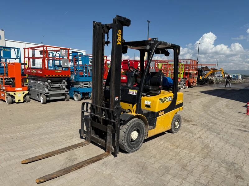 Мотокар Yale  GLP25VX, снимка 2 - Индустриална техника - 50032962