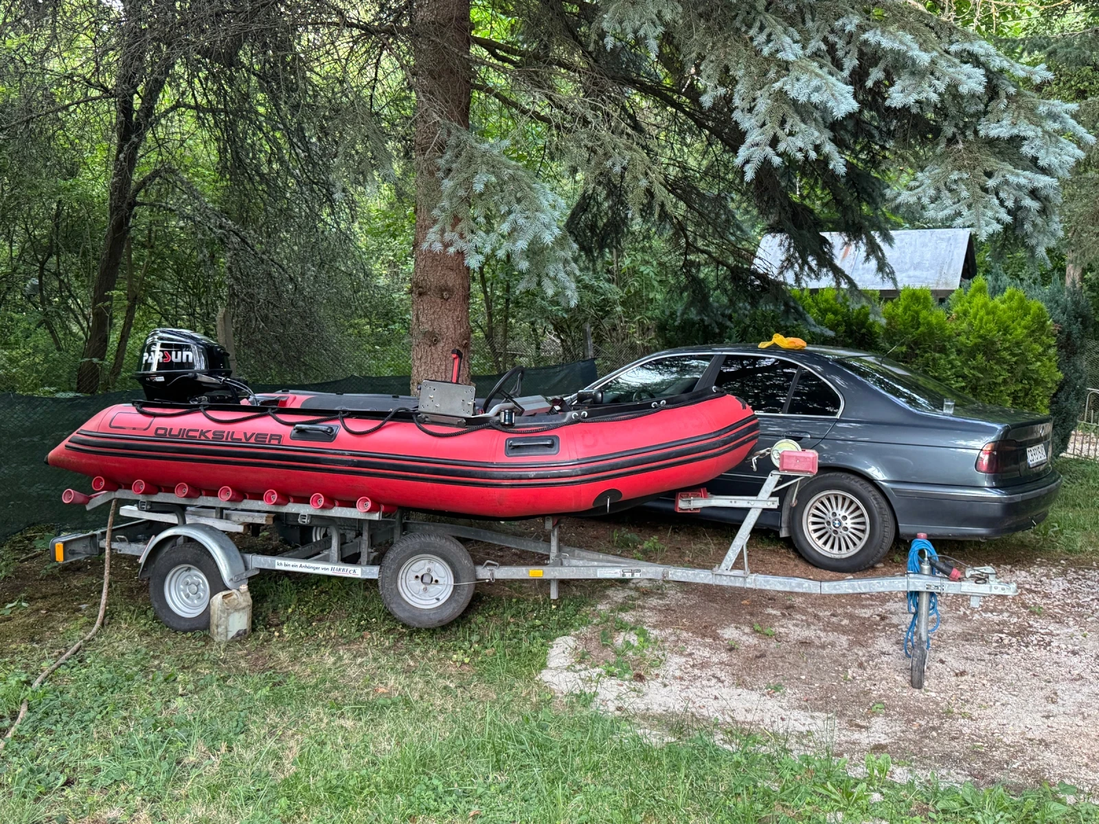 Надуваема лодка Quicksilver 380 Heavy Duty XS