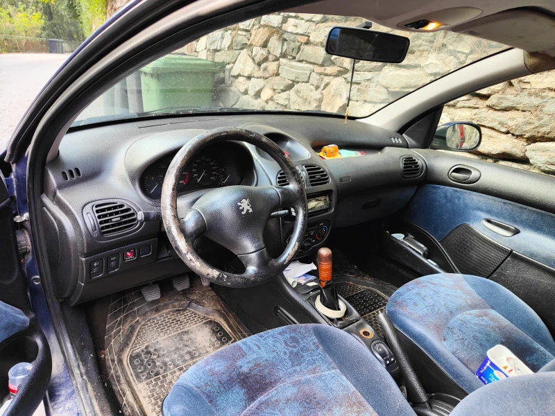 Peugeot 206 1.9D, снимка 1 - Автомобили и джипове - 46958642