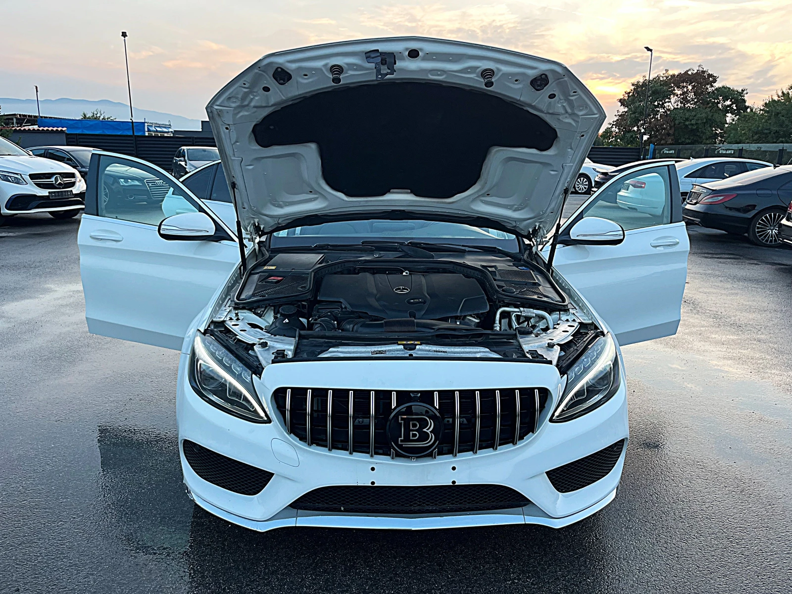 Mercedes-Benz C 220 BRABUS OPTIK-PANORAMA-LED-SPORT-BIXENON-KARBON !!!, снимка 17 - Автомобили и джипове - 53980732