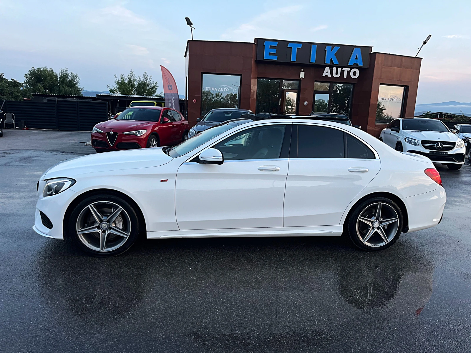 Mercedes-Benz C 220 BRABUS OPTIK-PANORAMA-LED-SPORT-BIXENON-KARBON !!!, снимка 5 - Автомобили и джипове - 53980732