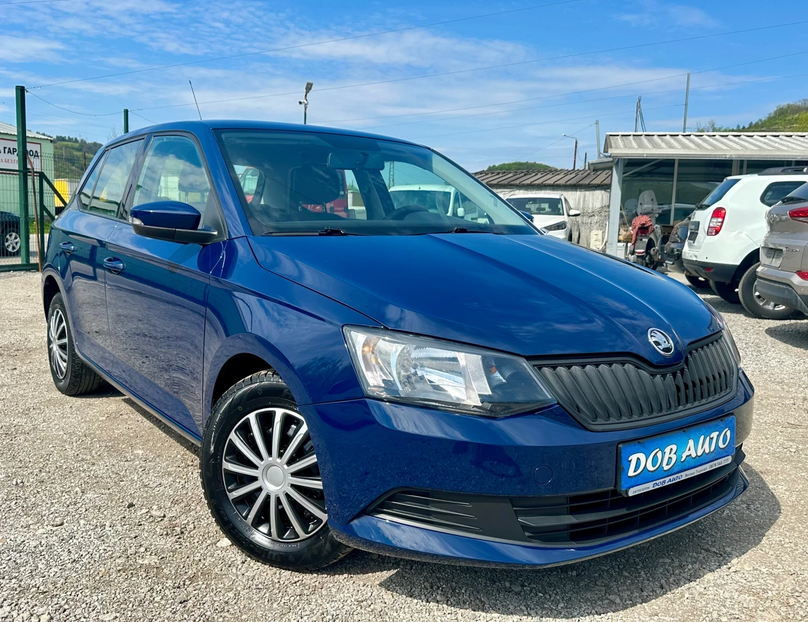 Skoda Fabia 1.0i-60к.с-AUTO START STOP, снимка 8 - Автомобили и джипове - 54298822