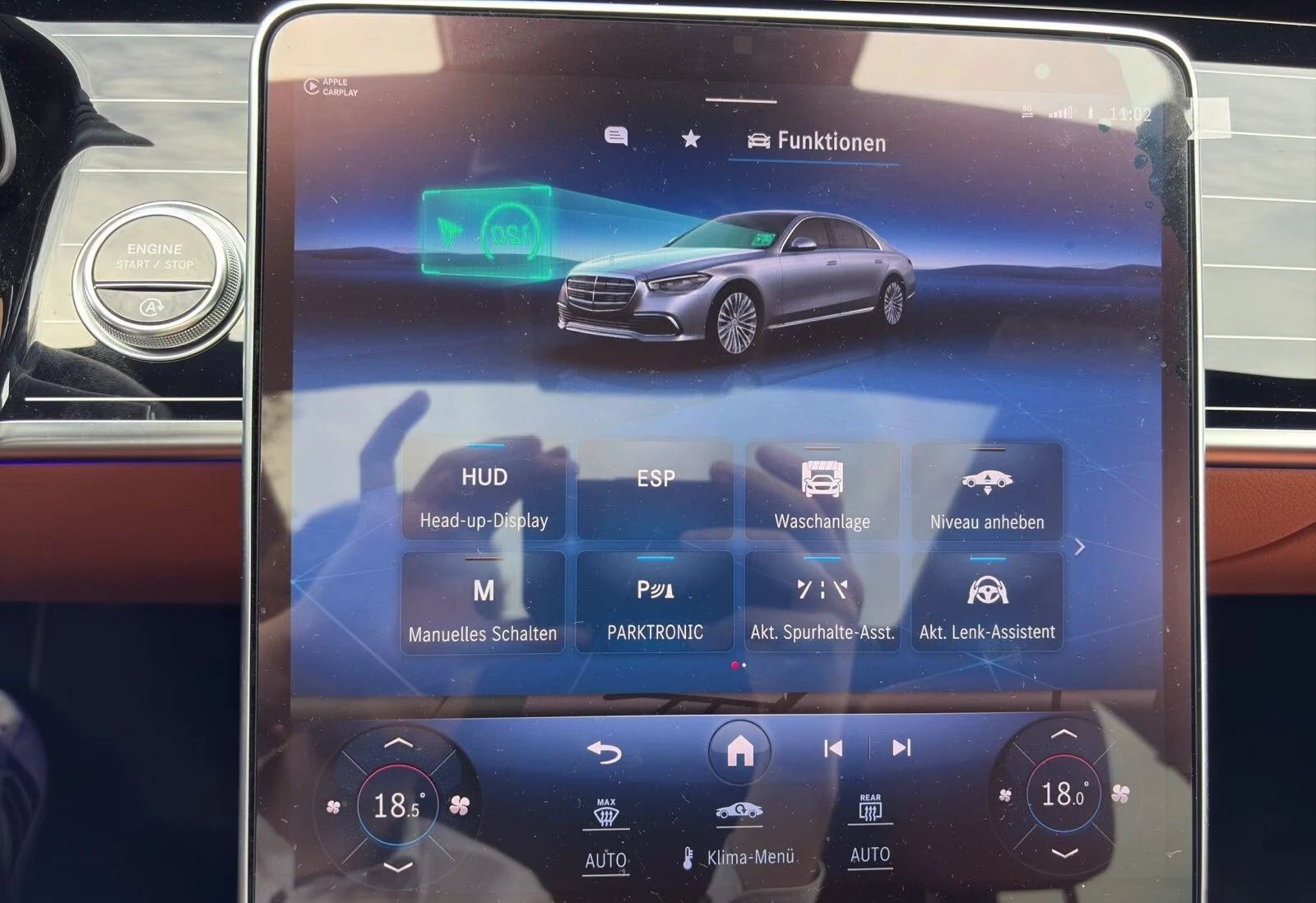 Mercedes-Benz S 450 4M/367HP/AMG/HUD/BURM3D/360/PANO/DISTR/VENT/1000z | Mobile.bg � ����������� 14