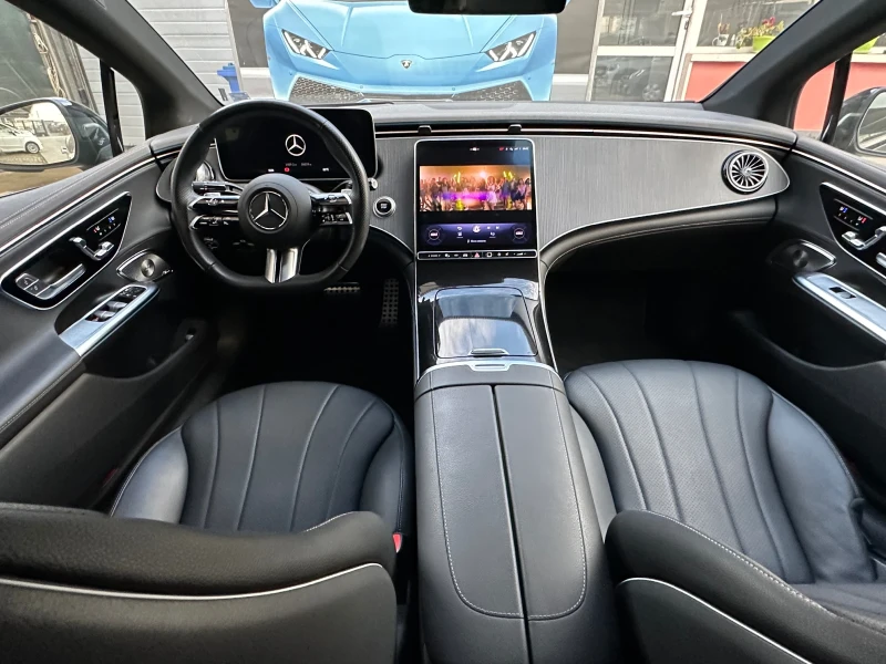 Mercedes-Benz EQE AMG* BURMЕSTER* HEAD UP* KОЖА* ПОДГРЕВ и ОБДУХВАНЕ, снимка 8 - Автомобили и джипове - 51966806