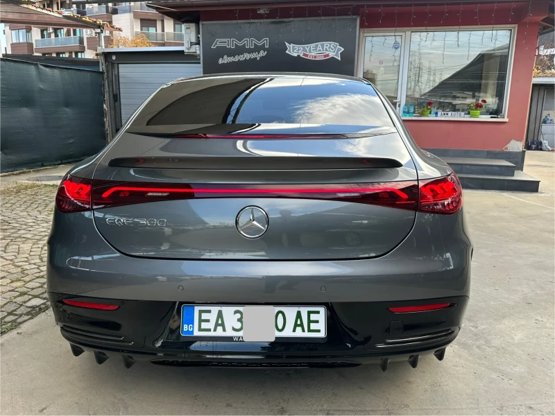 Mercedes-Benz EQE AMG* BURMЕSTER* HEAD UP* KОЖА* ПОДГРЕВ и ОБДУХВАНЕ, снимка 17 - Автомобили и джипове - 51966806