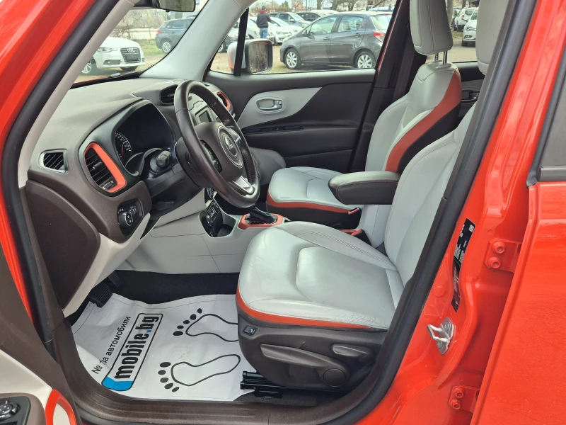 Jeep Renegade 1.4T-jet FULL 4X4 КОЖА ВНОС ИТАЛИЯ БЕЗ РЪЖДИ И ЗАБ, снимка 9 - Автомобили и джипове - 53007491