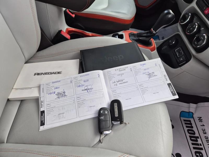 Jeep Renegade 1.4T-jet FULL 4X4 КОЖА ВНОС ИТАЛИЯ БЕЗ РЪЖДИ И ЗАБ, снимка 17 - Автомобили и джипове - 53007491