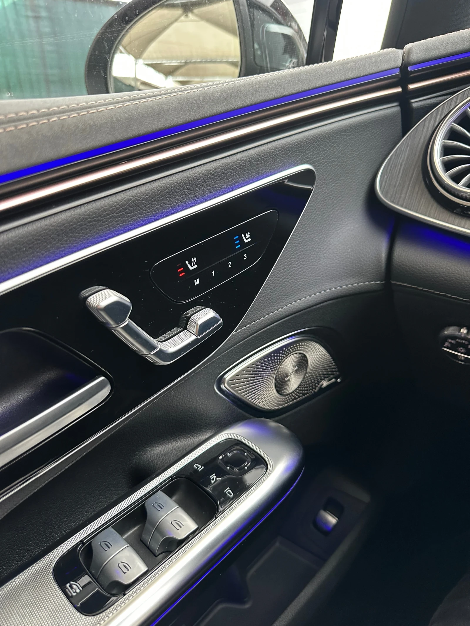 Mercedes-Benz EQE AMG* BURMЕSTER* HEAD UP* KОЖА* ПОДГРЕВ и ОБДУХВАНЕ - изображение 6