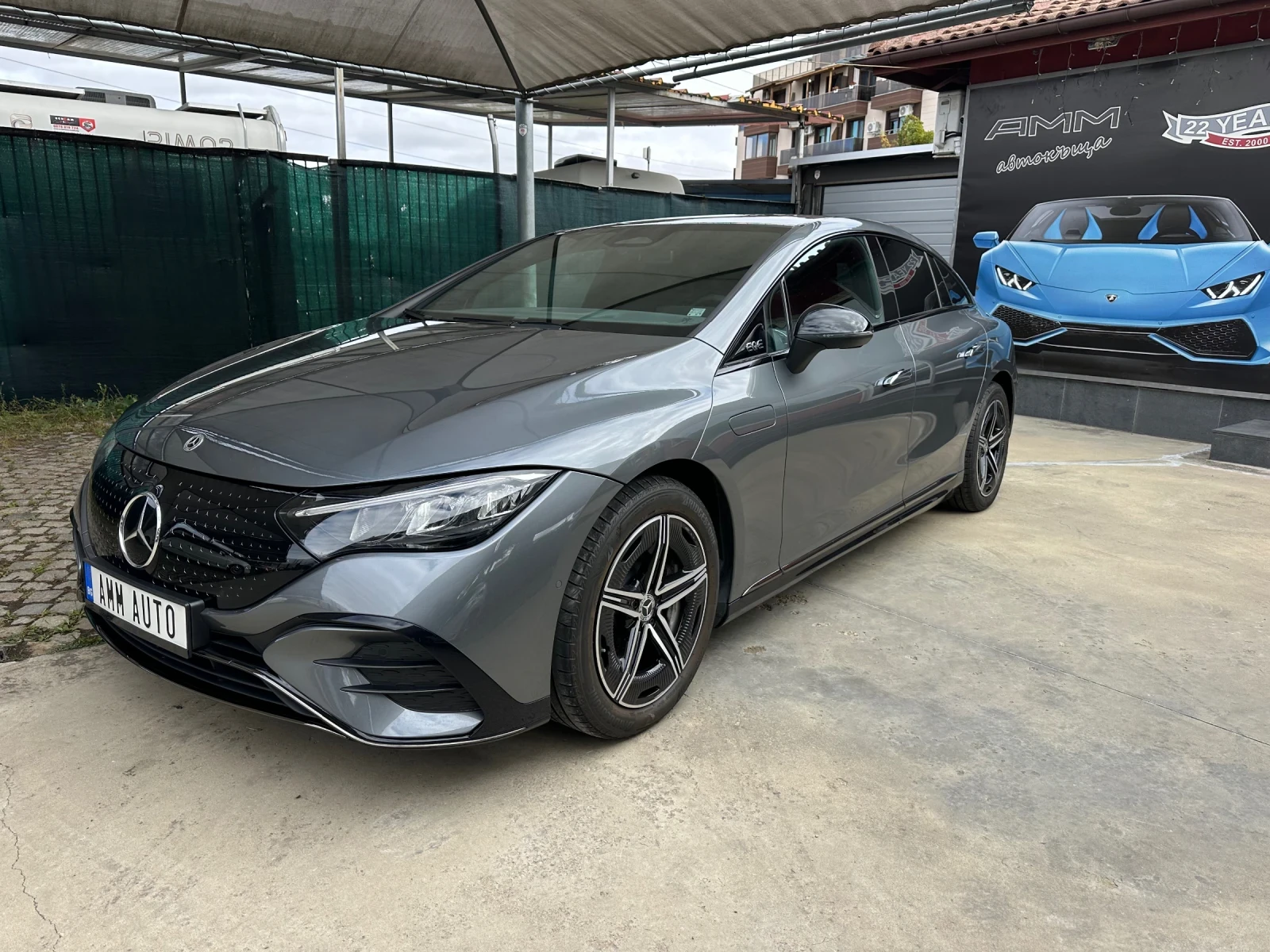 Mercedes-Benz EQE AMG* BURMЕSTER* HEAD UP* KОЖА* ПОДГРЕВ и ОБДУХВАНЕ - изображение 3