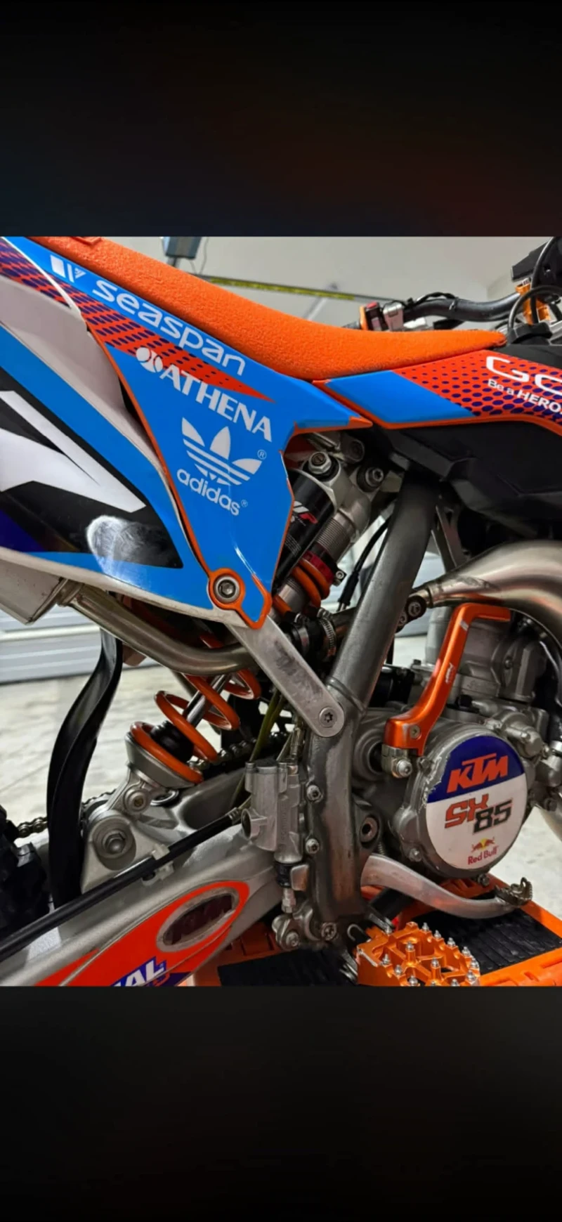 Ktm SX 85CC/2013/big wheels/топ състояние!, снимка 10 - Мотоциклети и мототехника - 52804929