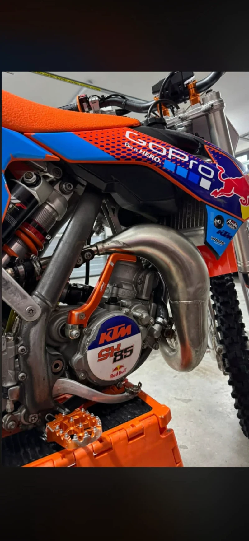 Ktm SX 85CC/2013/big wheels/топ състояние!, снимка 5 - Мотоциклети и мототехника - 52804929