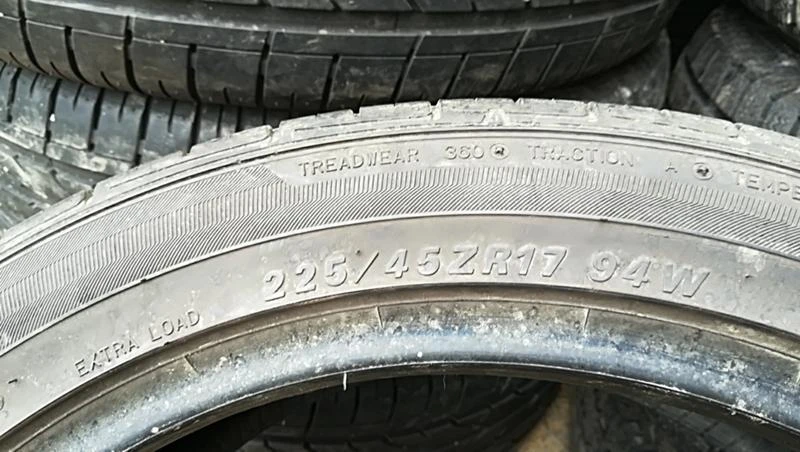 Гуми Летни 225/45R17, снимка 5 - Гуми и джанти - 25085901