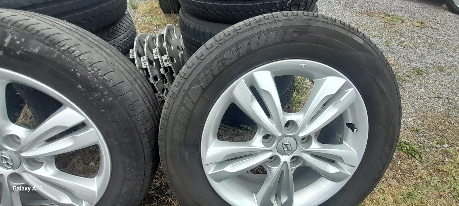Гуми с джанти Bridgestone 225/60R17, снимка 3 - Гуми и джанти - 55155279