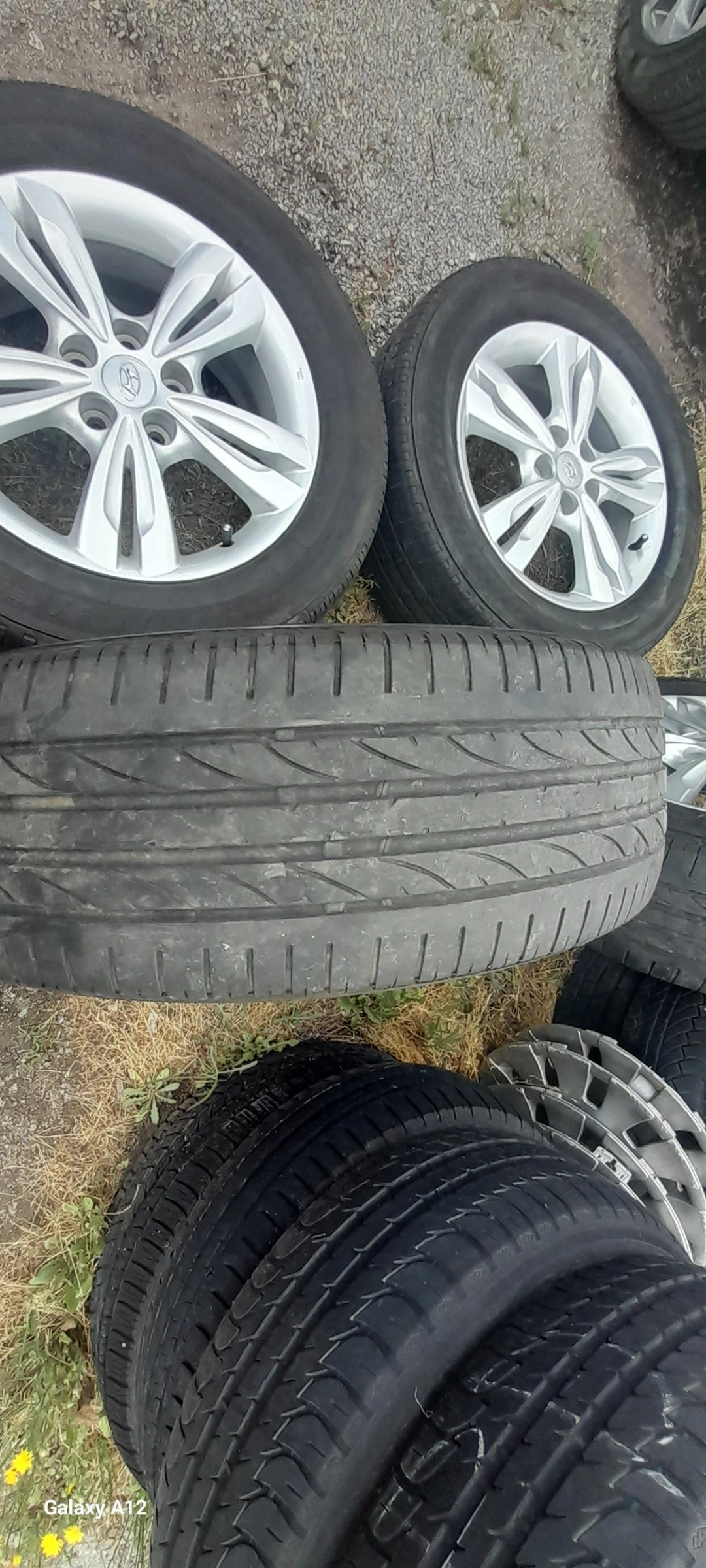 Гуми с джанти Bridgestone 225/60R17, снимка 4 - Гуми и джанти - 55155279